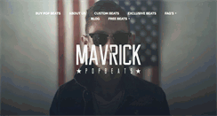 Desktop Screenshot of mavrickpopbeats.com